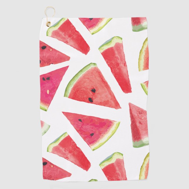 Watermelon Pattern Creation 2Watermelon Pattern Cr Golf Towel (Front)