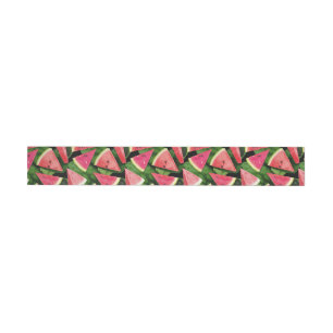 Watermelon Pattern Creation 5 Wrap Around Label