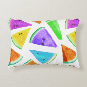 Watermelon Pattern Creation 6 Accent Pillow