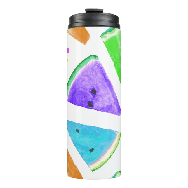 Watermelon Pattern Creation 6 Thermal Tumbler (Front)