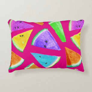 Watermelon Pattern Creation 9 Accent Pillow