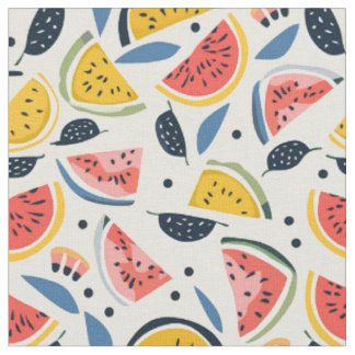 Watermelon Pattern Fabric