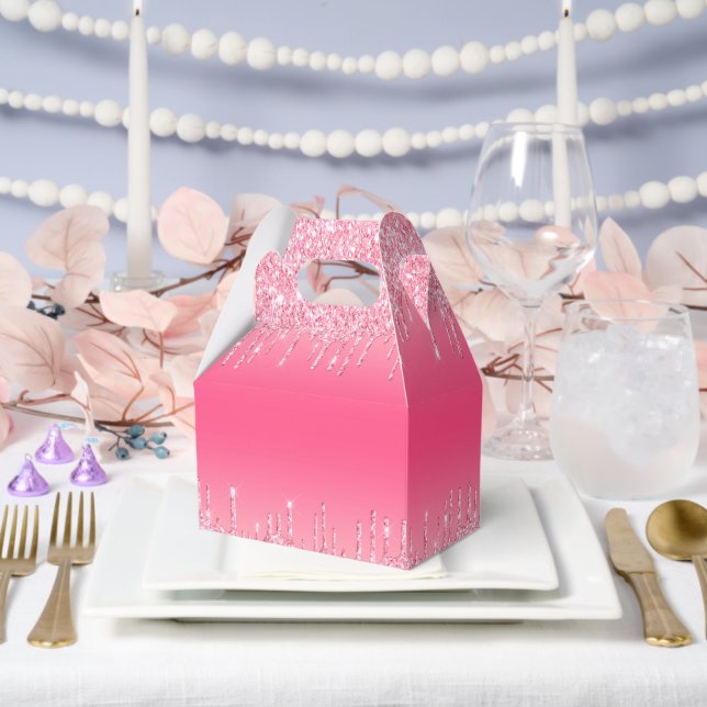 Watermelon Pattern  Favor Box (Wedding)