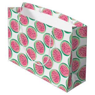 Watermelon Pattern  Large Gift Bag