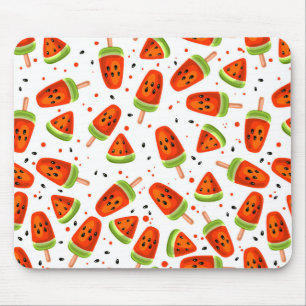 Watermelon pattern mouse pad