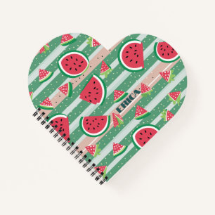 Watermelon Pattern Notebook