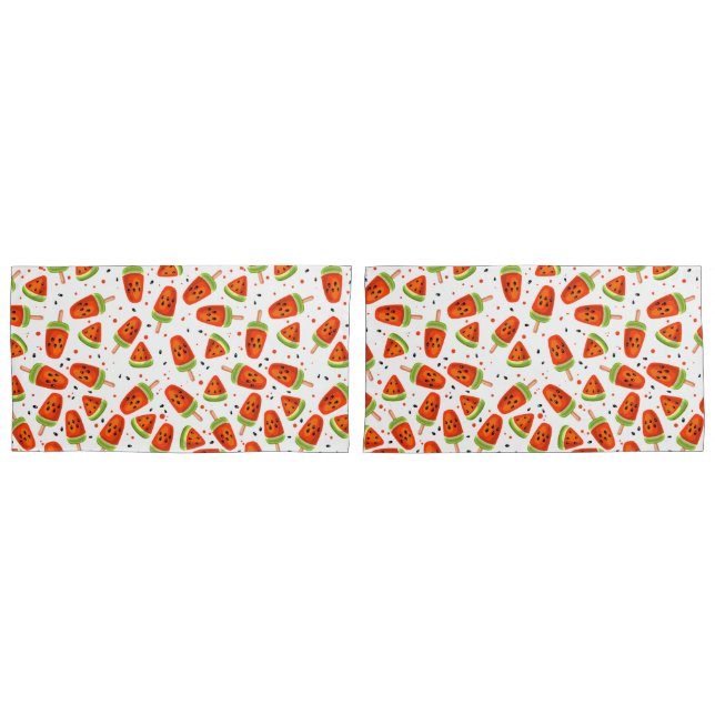 Watermelon pattern pillowcase (Front-Set)