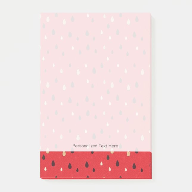 Watermelon Pattern Post-it Notes (Front)