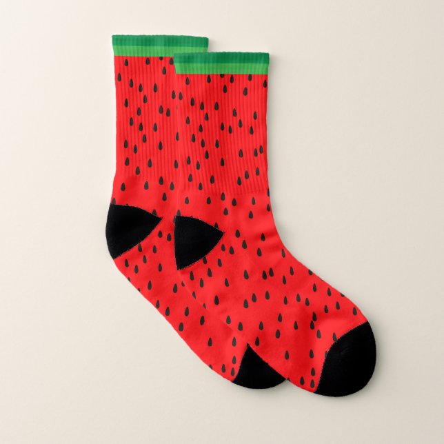 Watermelon Pattern Socks (Pair)