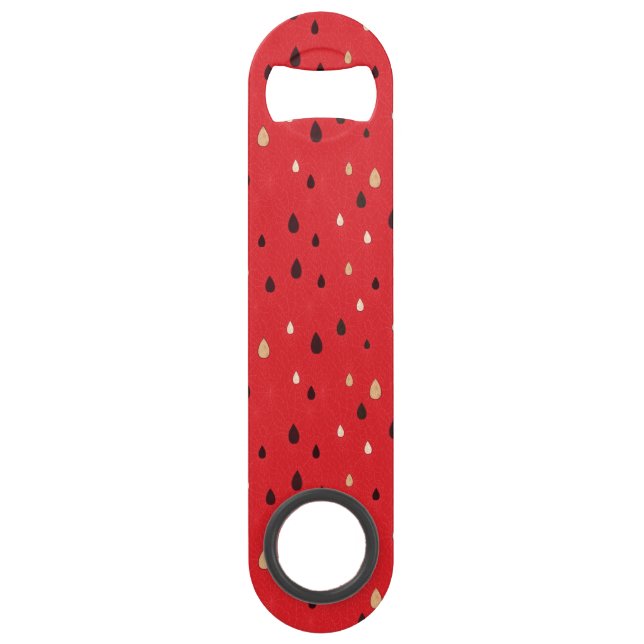 Watermelon Pattern Speed Bottle Opener (Front)