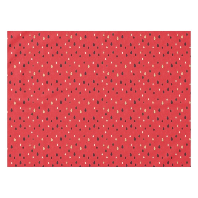 Watermelon Pattern Tablecloth (Front (Horizontal))
