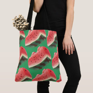Watermelon Pattern Tote Bag