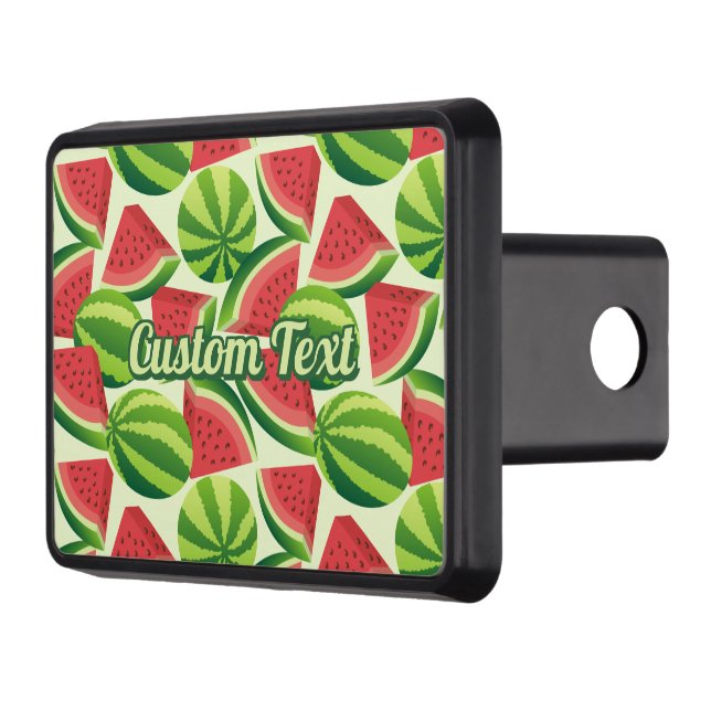 Watermelon Pattern Trailer Hitch Cover (Left)