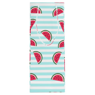 Watermelon Pattern Wine Gift Bag