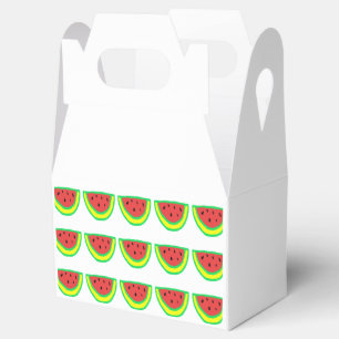 Watermelon Patterns Baby Showers Birthdays Custom Favor Box
