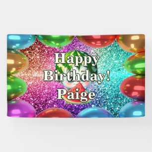 Watermelon Personalized character birthday Banner