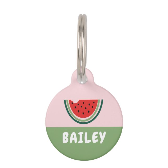 WATERMELON PET TAG (Front)