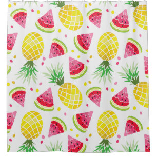 Watermelon Pineapple Summer Seamless Print