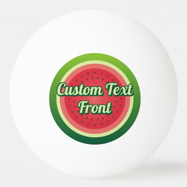 Watermelon Ping Pong Ball (Front)