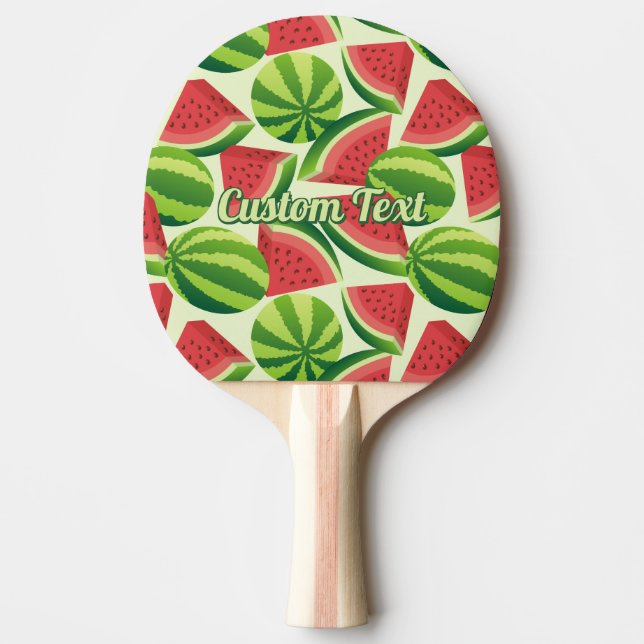 Watermelon Ping Pong Paddle (Front)