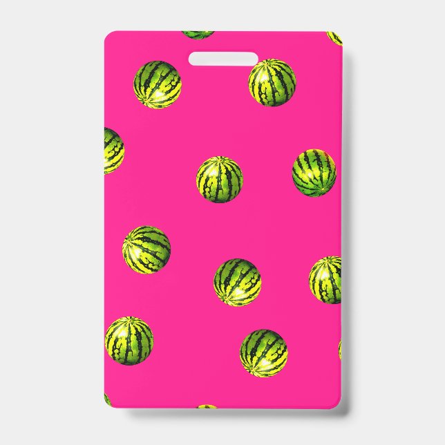 Watermelon Pink Badge (Front)