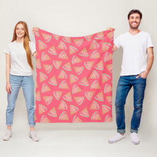 Watermelon Pink Fleece Blanket