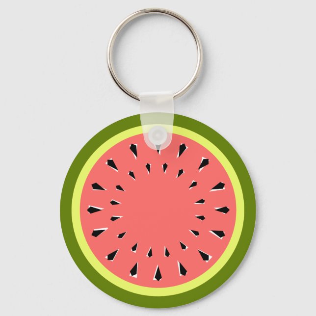 Watermelon Pink Keychain (Front)