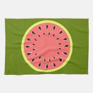 Watermelon Pink kitchen towel