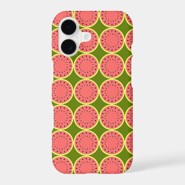 Watermelon Pink Multi iPhone case (Back)