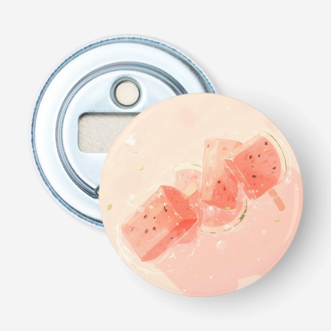 Watermelon Popsicle  Bottle Opener (Front)
