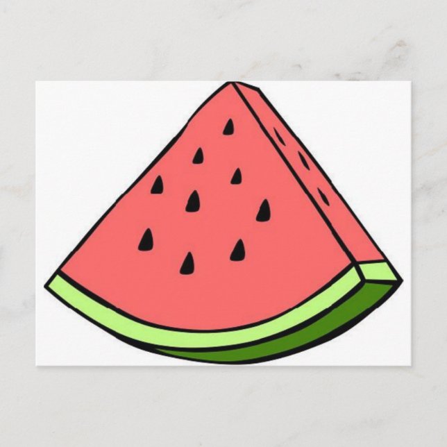Watermelon Postcard (Front)