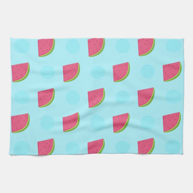 Watermelon Print Kitchen Towel (Horizontal)