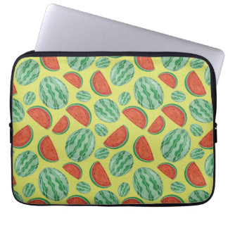 Watermelon Print Laptop Sleeve