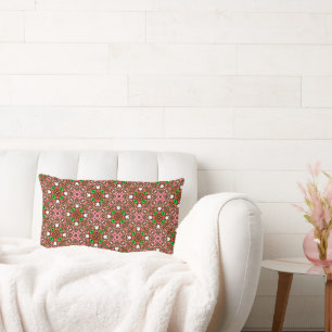 Watermelon Puzzled Quilter Lumbar Pillow