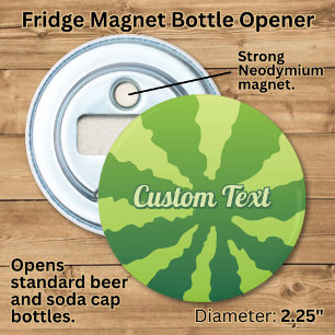 Watermelon Rind Bottle Opener