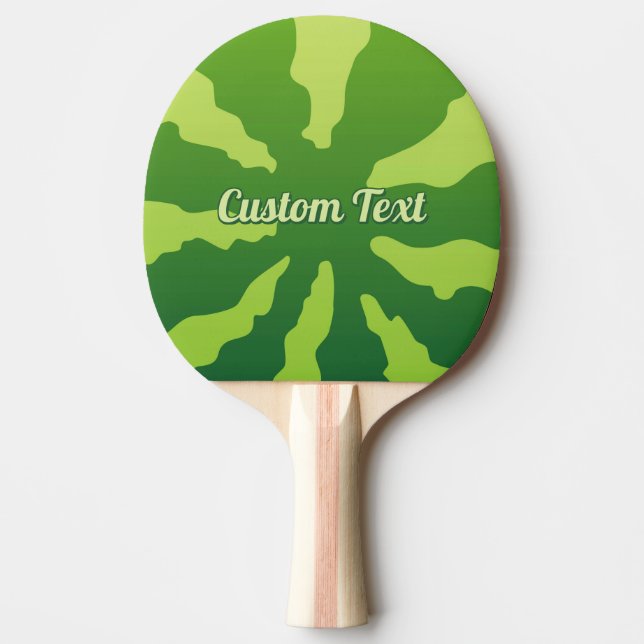 Watermelon Rind Ping Pong Paddle (Front)