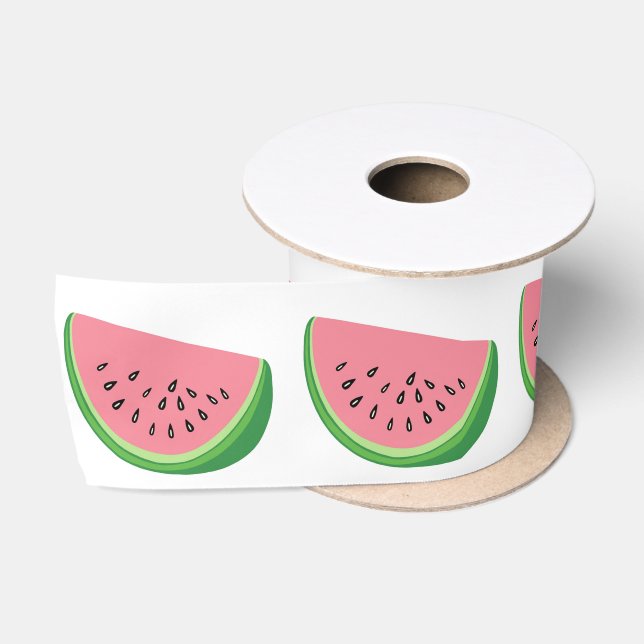 Watermelon Satin Ribbon (Spool)