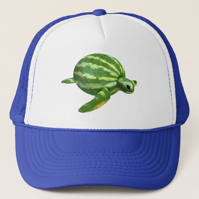Watermelon Seaturtle Trucker Hat (Front)