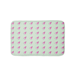 Watermelon slice bath mat