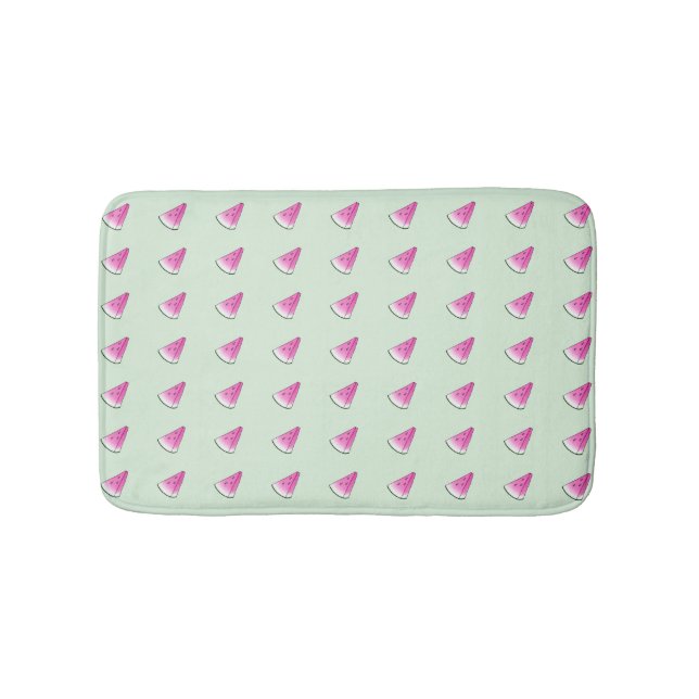 Watermelon slice bath mat (Front)