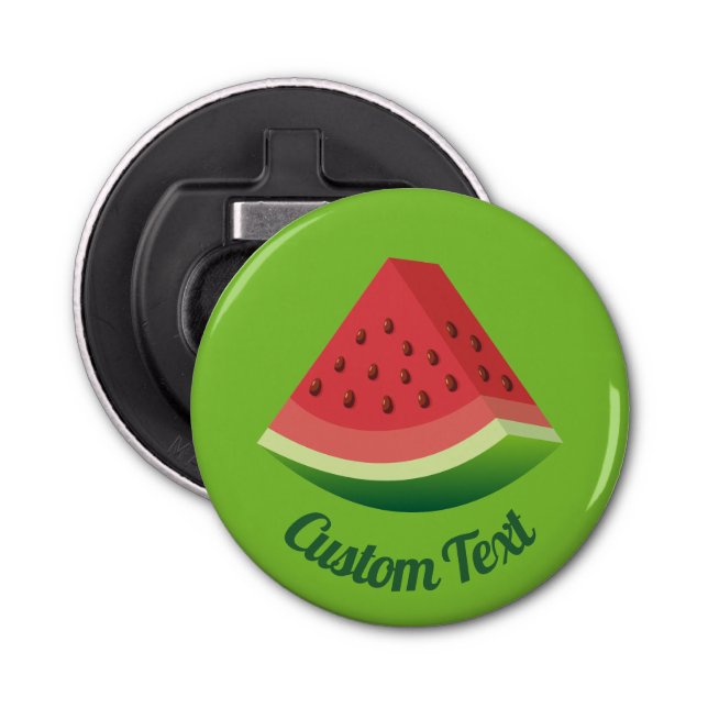 Watermelon Slice Bottle Opener (Front)