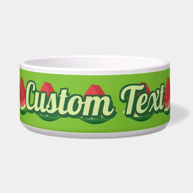Watermelon Slice Bowl (Front)