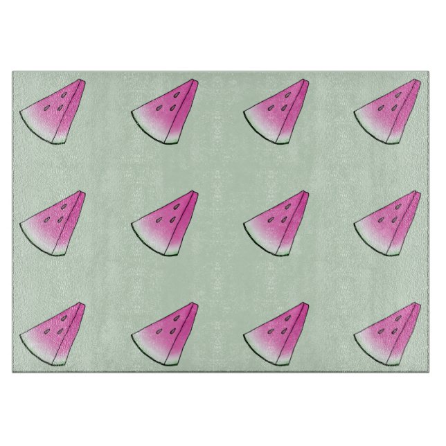 Watermelon slice cutting board (Front)