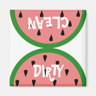 Watermelon Slice Dirty/Clean Magnet