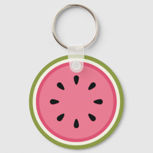 Watermelon Slice Keychain