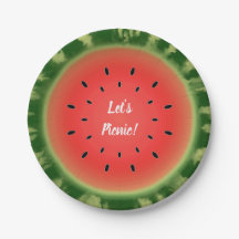 Watermelon Slice Let's Picnic