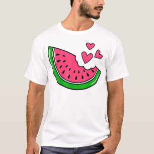 Watermelon Slice Melon Summer Vacation Season Frui T-Shirt