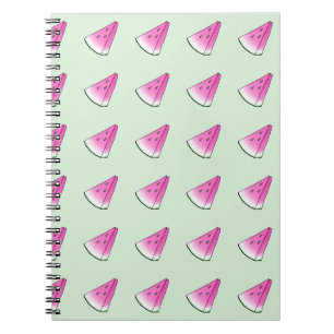 Watermelon slice notebook