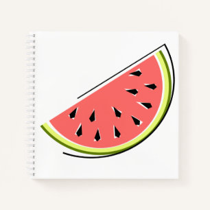 Watermelon Slice Notebook