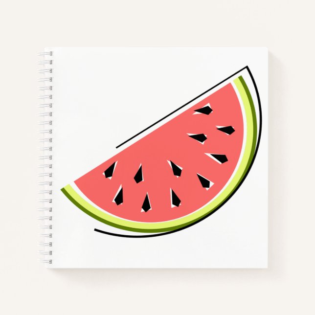 Watermelon Slice Notebook (Front)